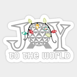 Joy to the world Sticker